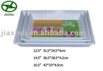 Plastic Square Tray