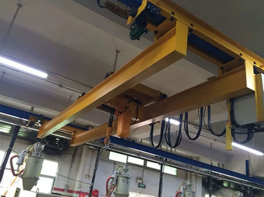 Best Selling Lh Double Girder Overhead Crane with Electric Hoist for Sale in Workshop