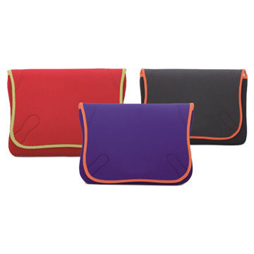 13-inch Neoprene Laptop and Tablet Bags, Fashion Flap Design, Easy to Carry