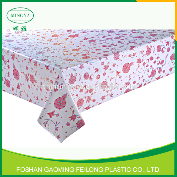 Printed Flannel Pvc Table Cloth Pvc Printed Table Cloth Opaque Table Cloth