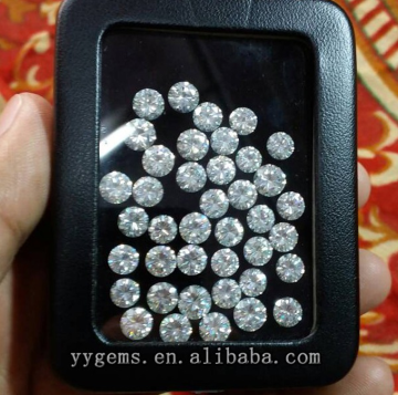 Top Quality White Moissanite Jewelry Colorless Created Diamond Price