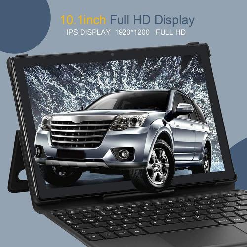 2-in-1 Tablet With Keyboard Android Mini Laptop Octa-core