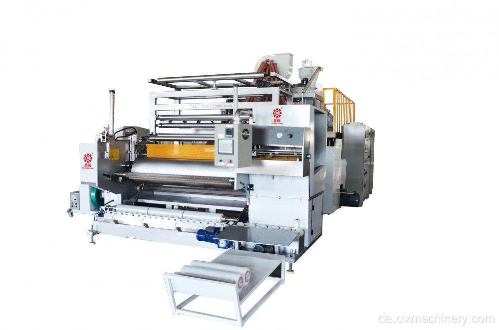 1500-mm-Dreischicht-/Fünf-Schicht-Coextrusion Intelligent Automatic High Speed ​​Casting Film Machine
