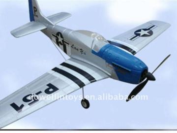 P51 rc airplane