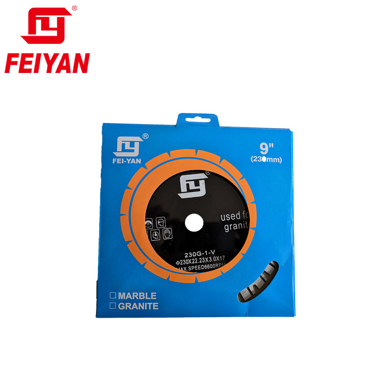 9 inch 230mm Diamond Saw Blade Dry Cutter for Granite granite cutting disc Feiyan Diamond Tools