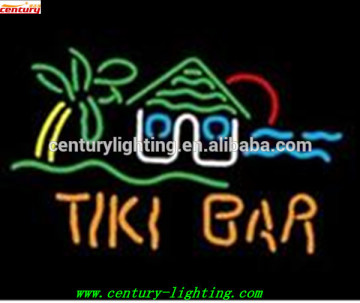 tiki bar neon sign