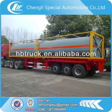 China Factory supply container fuel tanker trailer