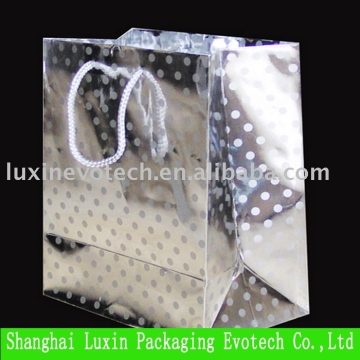 Transfer Metallized Silver Paper (paper bag)
