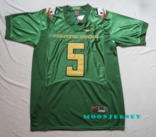 Darron Thomas   #5  Oregon Ducks Puddles Tribute Green Jersey