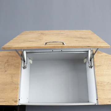 Pneumatic Cabinet Door Support Lift Bracket