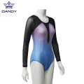 Custom Long Sleeves Girls Competitive Gymnastics Trikots