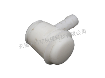 Hygienic plastic industrial handling components