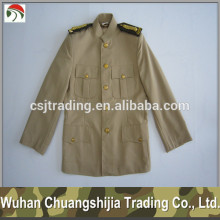 official khaki military ceremonial uniform