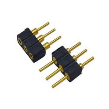 Factory supplier good quality pogo pin connector, 3 pin pogo connector