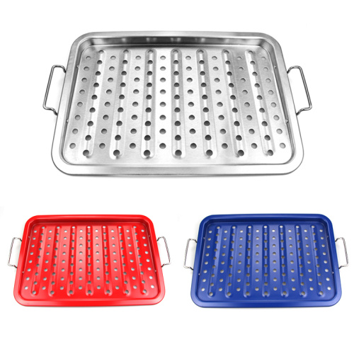 Professional-Grade Stainless Steel BBQ Grill Basket