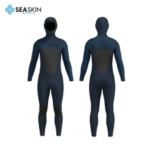 Seaskin 5/4mm مقنعين الرجال Surf Wetsuit شعار مخصص