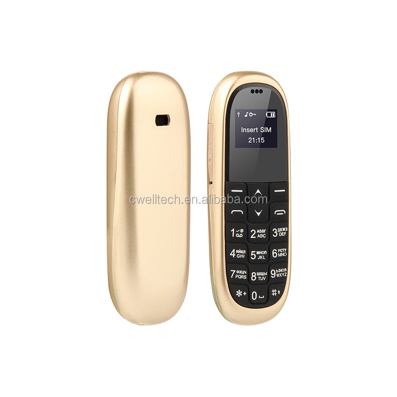 UNIWA KK1 Super Slim Mini Size Mobile Phone with BT Dialer and Magic Voice Function Small Phone