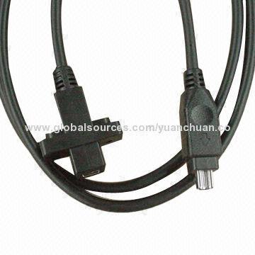 IEE1394 Cable, Supports Monitors, Digital Video, Desktop Computers and Motherboard, Laptops