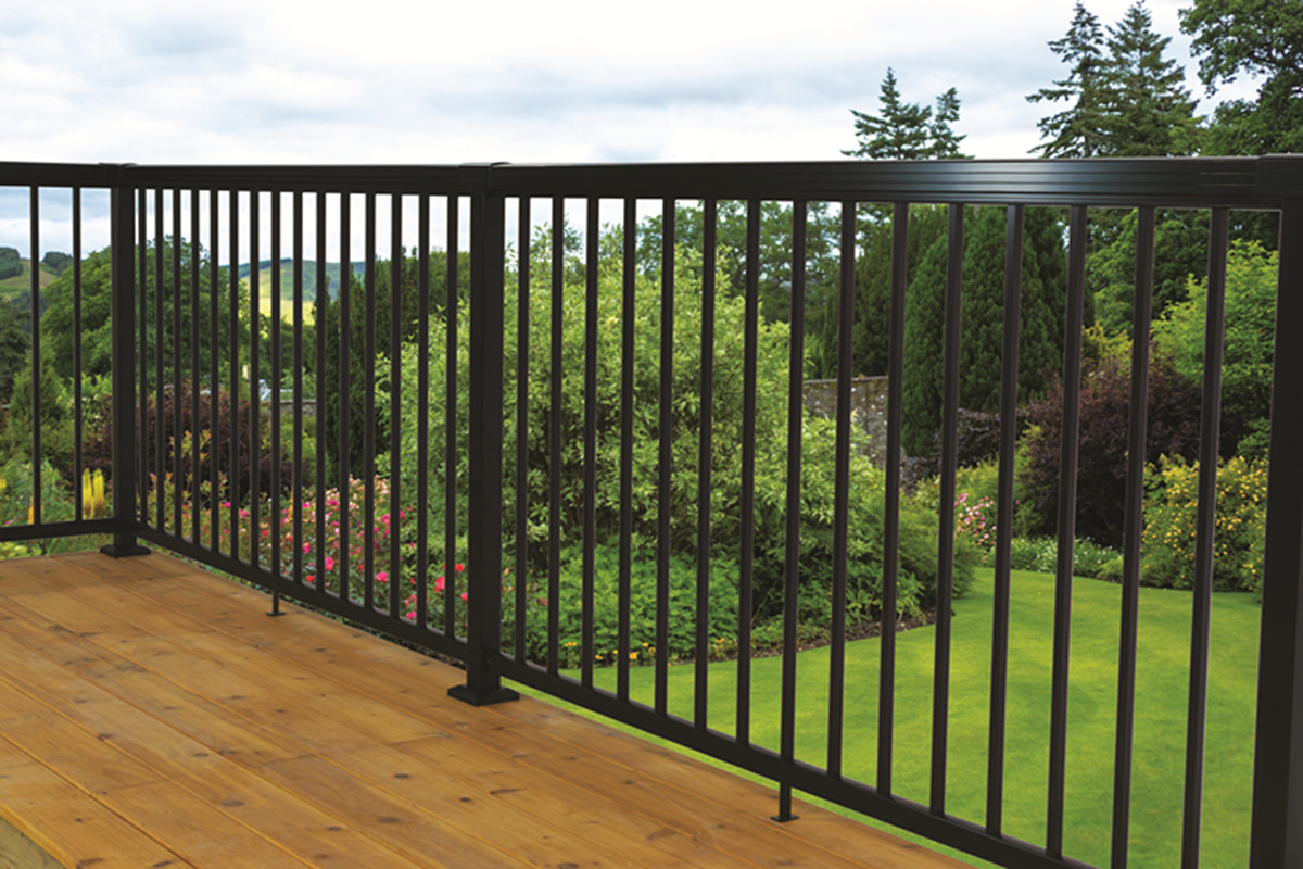 Aluminum Deck Security Metal Fence for your Home Garden or Yard