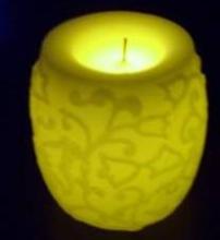 led artistic  candle