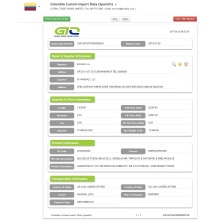 Kieselguhr Colombia Importer data