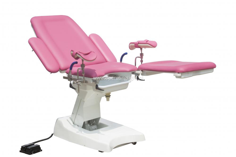 Foot control switch obstetric bed