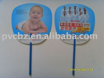 plastic advertising fan