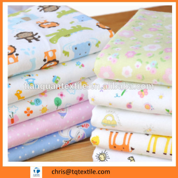 Textiles Flannel 100% Cotton Fabric For Baby Bedding Sets