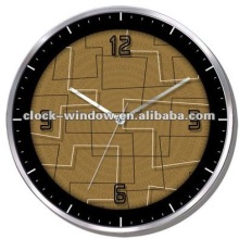 Round Glass Decorative Wall Clock