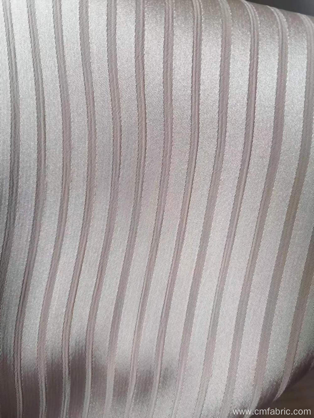 Wholesell 100%Polyester Yoryu Beauty Satin Stripe Fabric