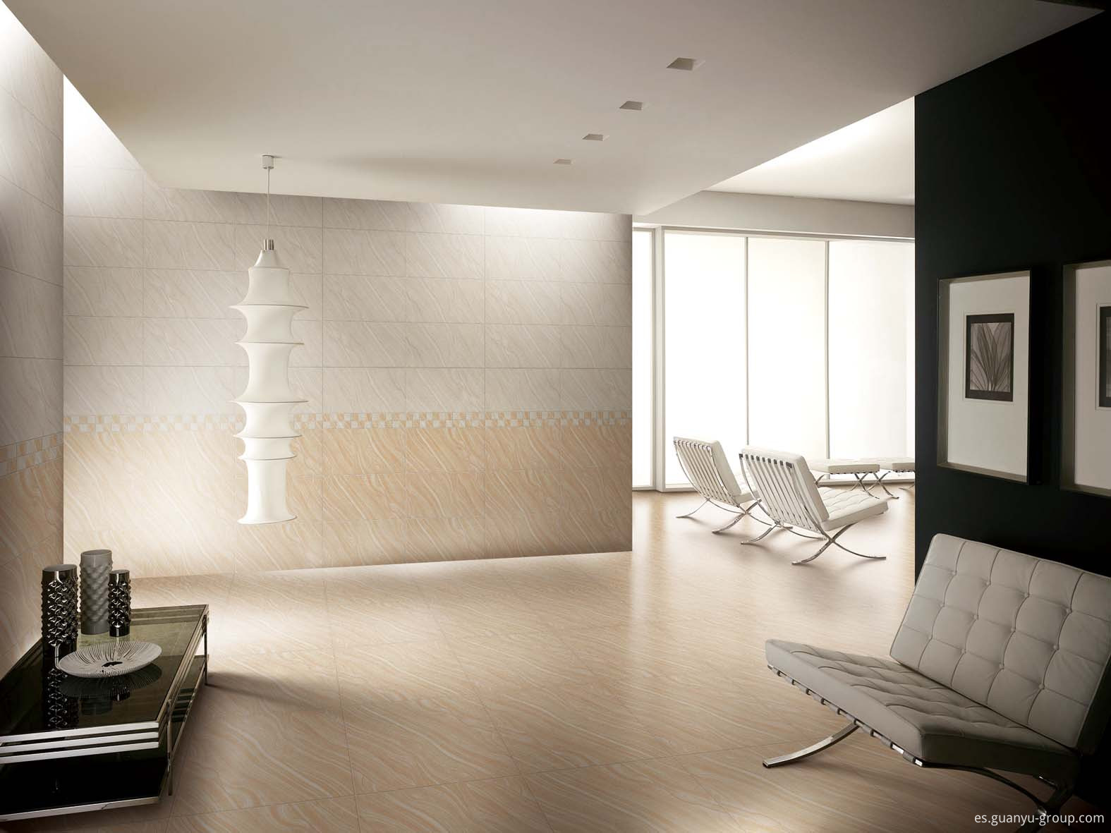 Beige Lappato Finished Porcelain Tile