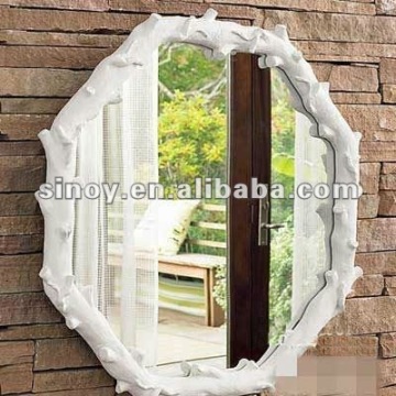magnifying clear bevelled edge colored bathroom mirror glass sheets