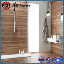 Faux wood tile floor for bathroom shower