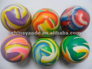 bouncing rubber balls