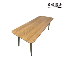 Nordic Style Ash Wood Long Dining Table