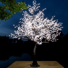 Wholesale Outdoor Christmas Garden Landscape LED Cherry Blossom Tree Lighting Decoration