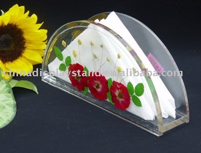 Acrylic Tissue Holder/ tissue case/ napkin holder