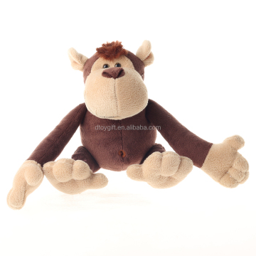 Plush Brown Long Arm Monkey Cuddle Toy