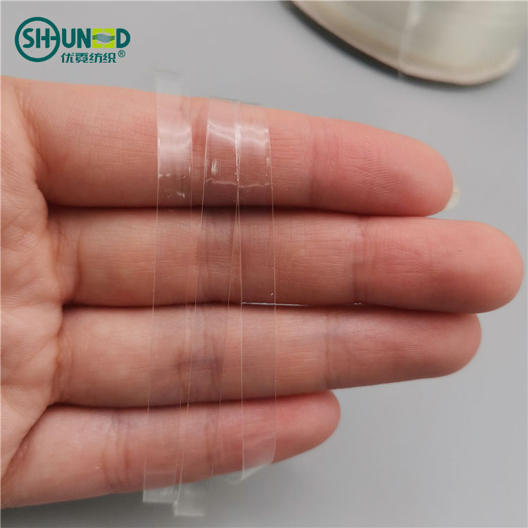 Hotsale underwear transparent bands TPU elastic clear tape