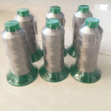 Silver Fiber Smart Textile Embroidery Thread