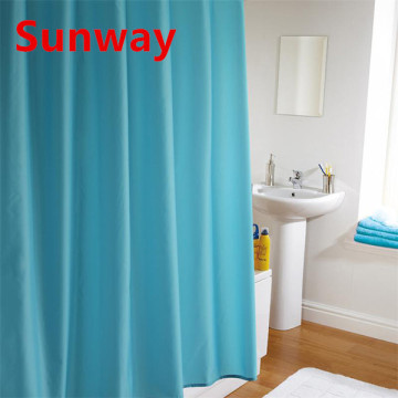 Blue and Yellow Shower Curtain