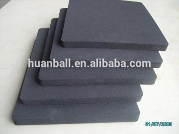 black rubber Neoprene sponge gasket material CR foam sponge