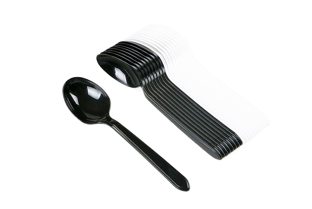 Cucharas desechables de plástico X Disposable Plastic Dinner Spoons X