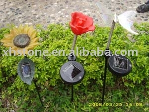 Resin  Flower Solar Light
