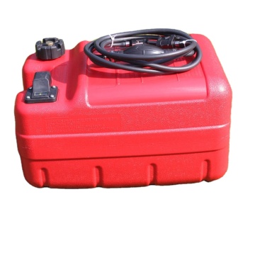 Red Portable Polyethylene Fuel Tank 6.3 Gal