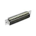 50-pins soldeer D-SUB-connector met drie rijen: