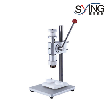 Perfume capping machine manual jaw machine