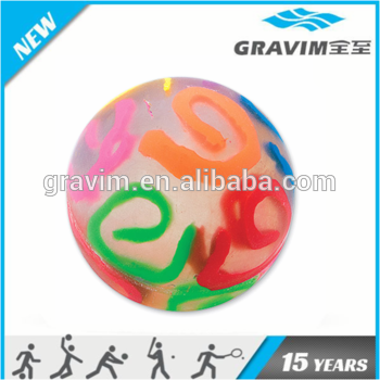 Bouncing ball with multi-color light