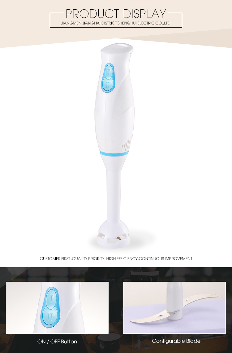 Plastic Stick Hand Blender 