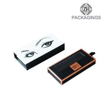 Customized eyelash packaging box white eyelash box